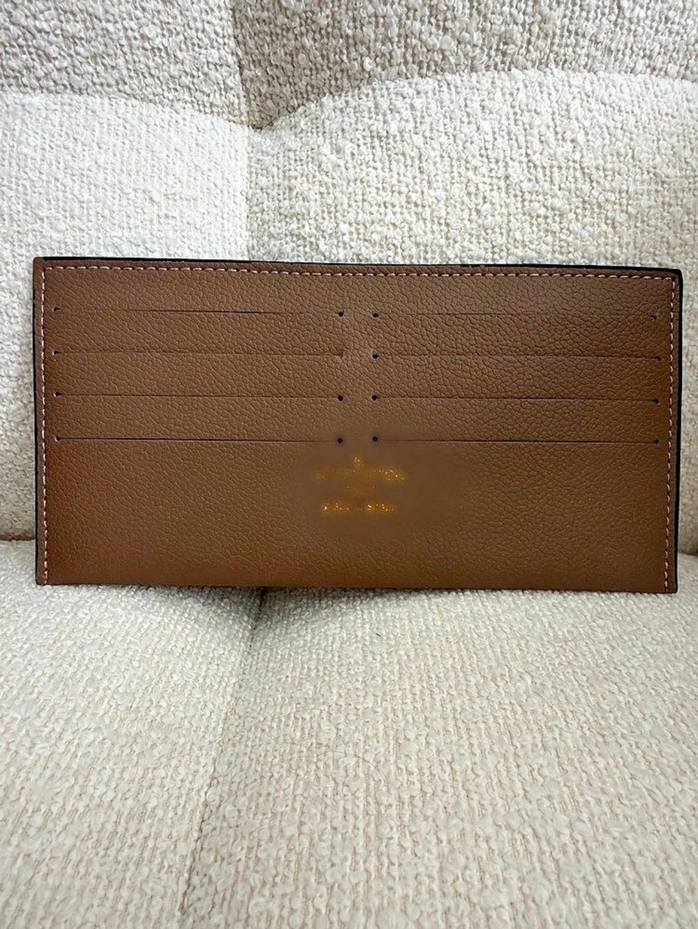 Insert Card Holder in Brown